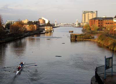 Het kanaal in Manchester