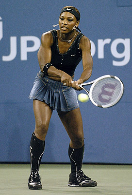 Serena Williams jeans skirt