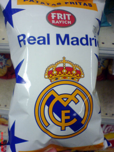 Real Madrid chips crisps